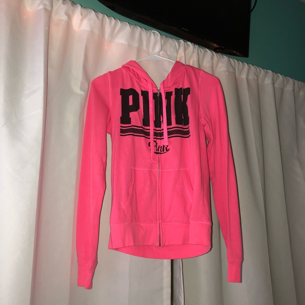 pink PINK sweatshirt